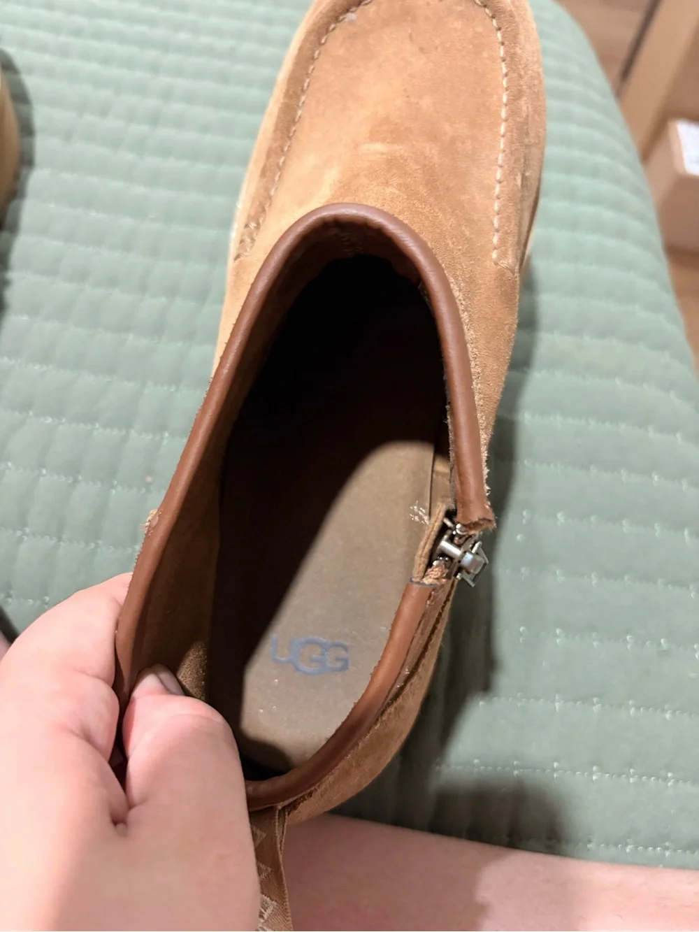 UGG Men's Suede Chukka Boots in Tan